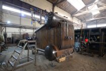 Барабанный паровой котел Е 1-9 устройство