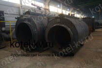Изготовление паровых котлов КПа 1500 на газе