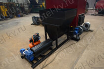 Бункер котла на биотопливе промышленного