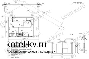 Блочная котельная БМК 700 кВт с ГВС с резервом